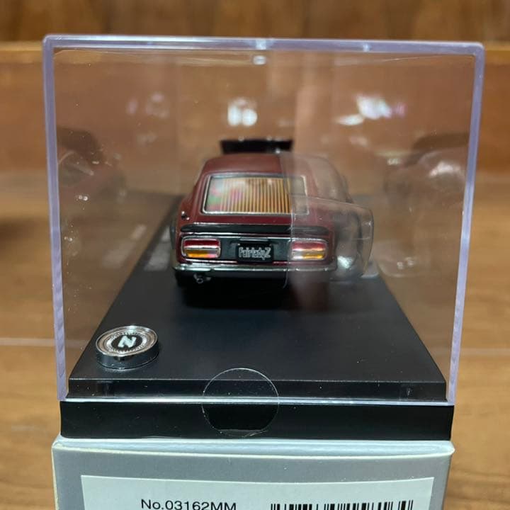 新品未展示品 京商 1/43 日産 フェアレディ240ZG Maroon - メルカリ
