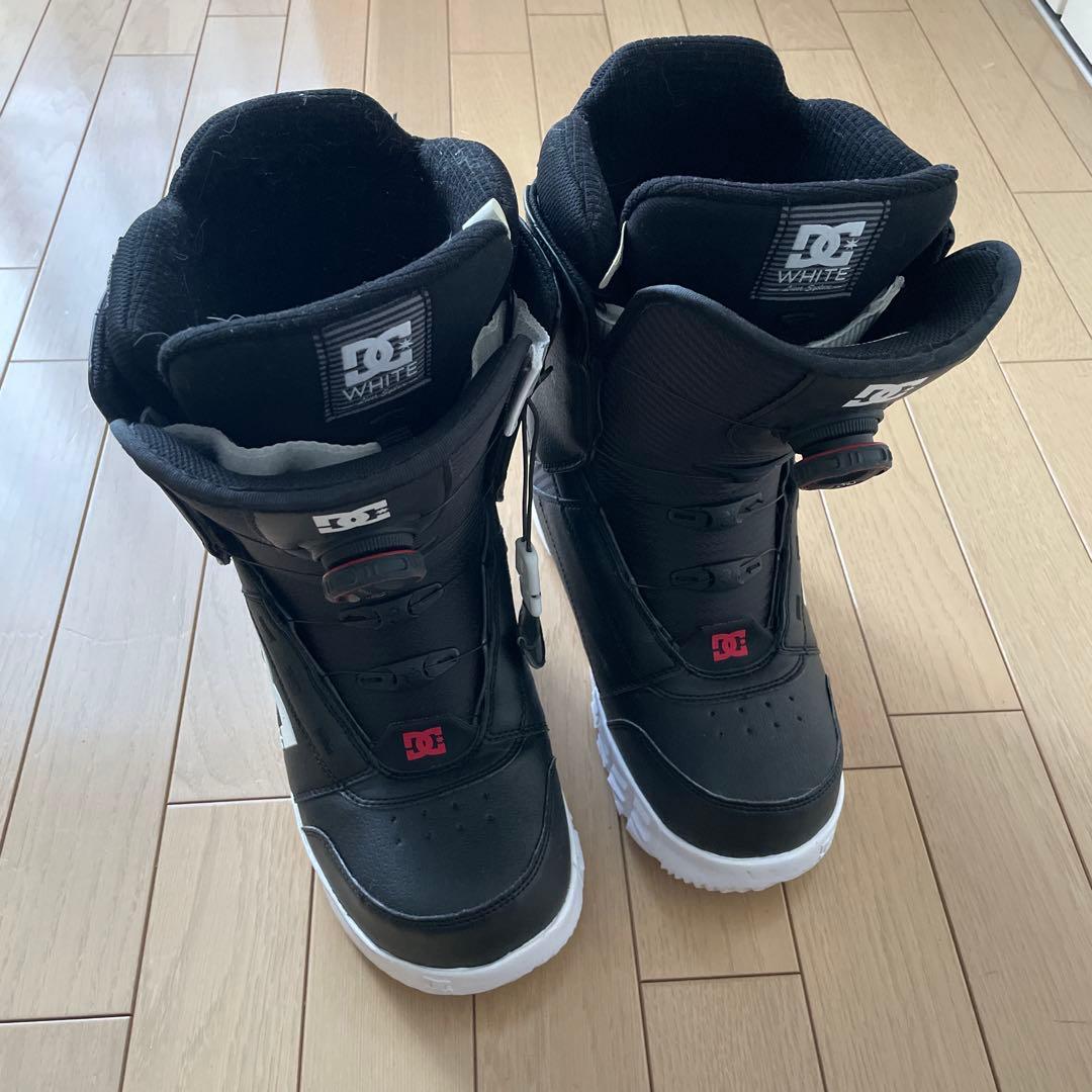DC スノーボードブーツ ブラック/ホワイト CONTROL2018 メンズ Men's Control BOA® Snowboard Boots - DC Shoes