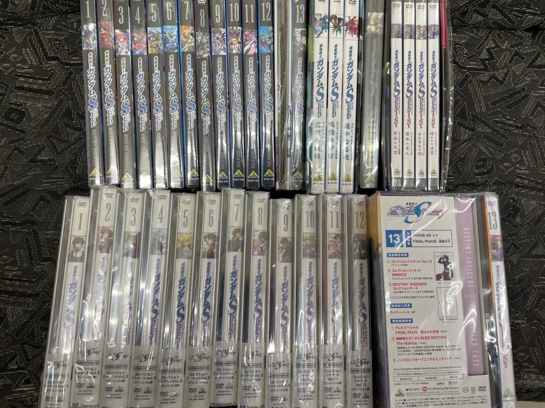 機動戦士ガンダムSEED＋DESTINY dvd全巻セット＋ova ほぼ未開封 Amazon