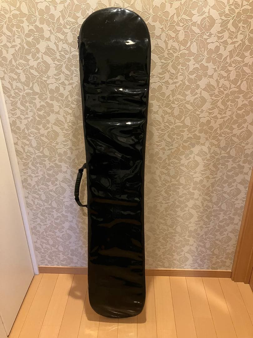 値下げ スノーボード 153cm savander 赤黒デザイン - メルカリ