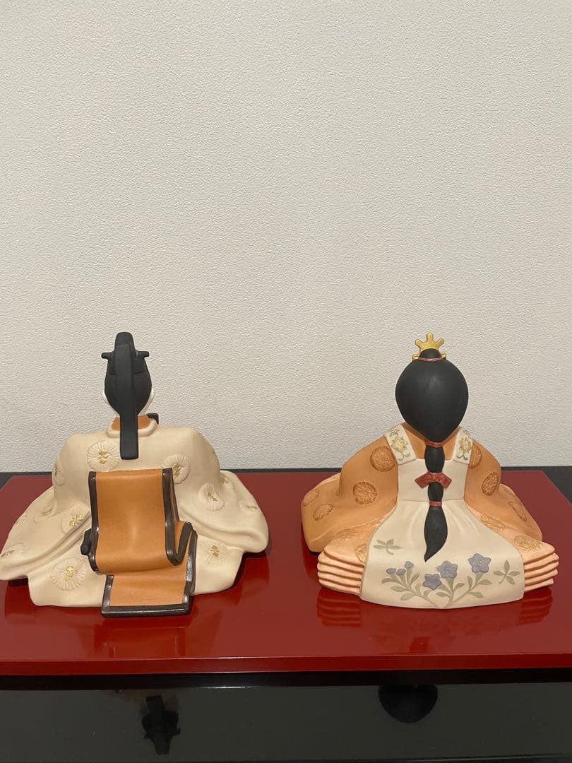 のりたけ謹製 陶器びな 雛人形 お内裏様 お雛様 ビンテージ