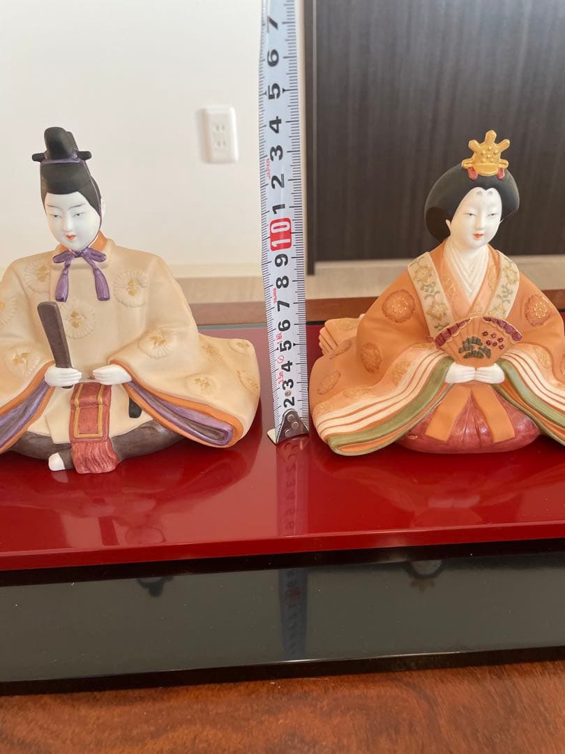 のりたけ謹製 陶器びな 雛人形 お内裏様 お雛様 ビンテージ