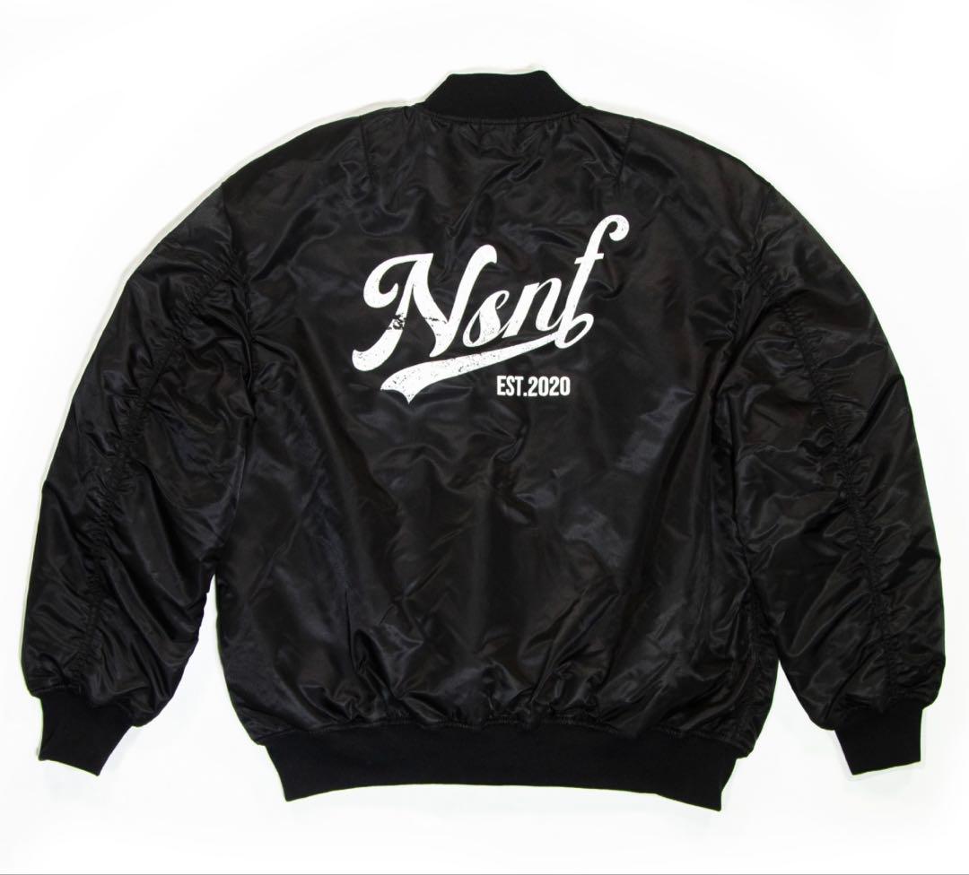 シド明希ブランド⭐︎Logo MA-1 -Black-