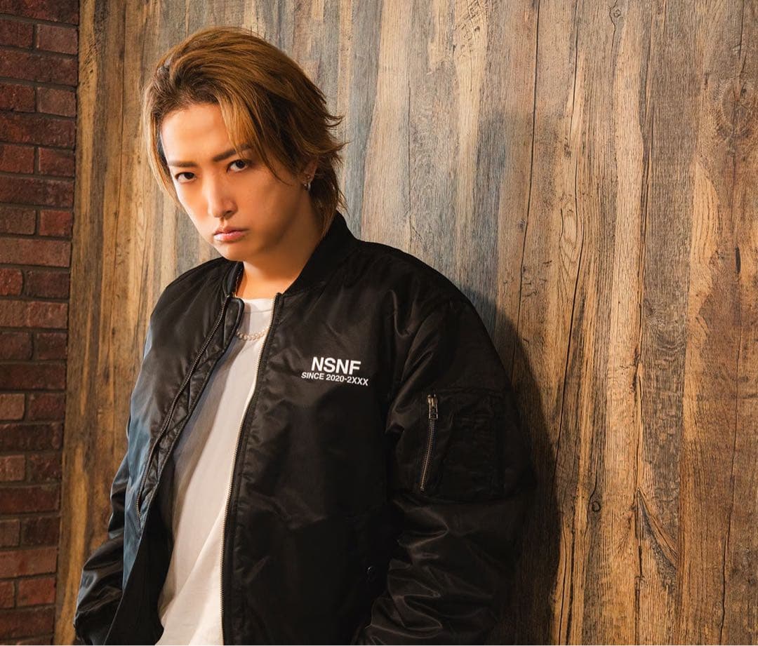 シド明希ブランド⭐︎Logo MA-1 -Black-