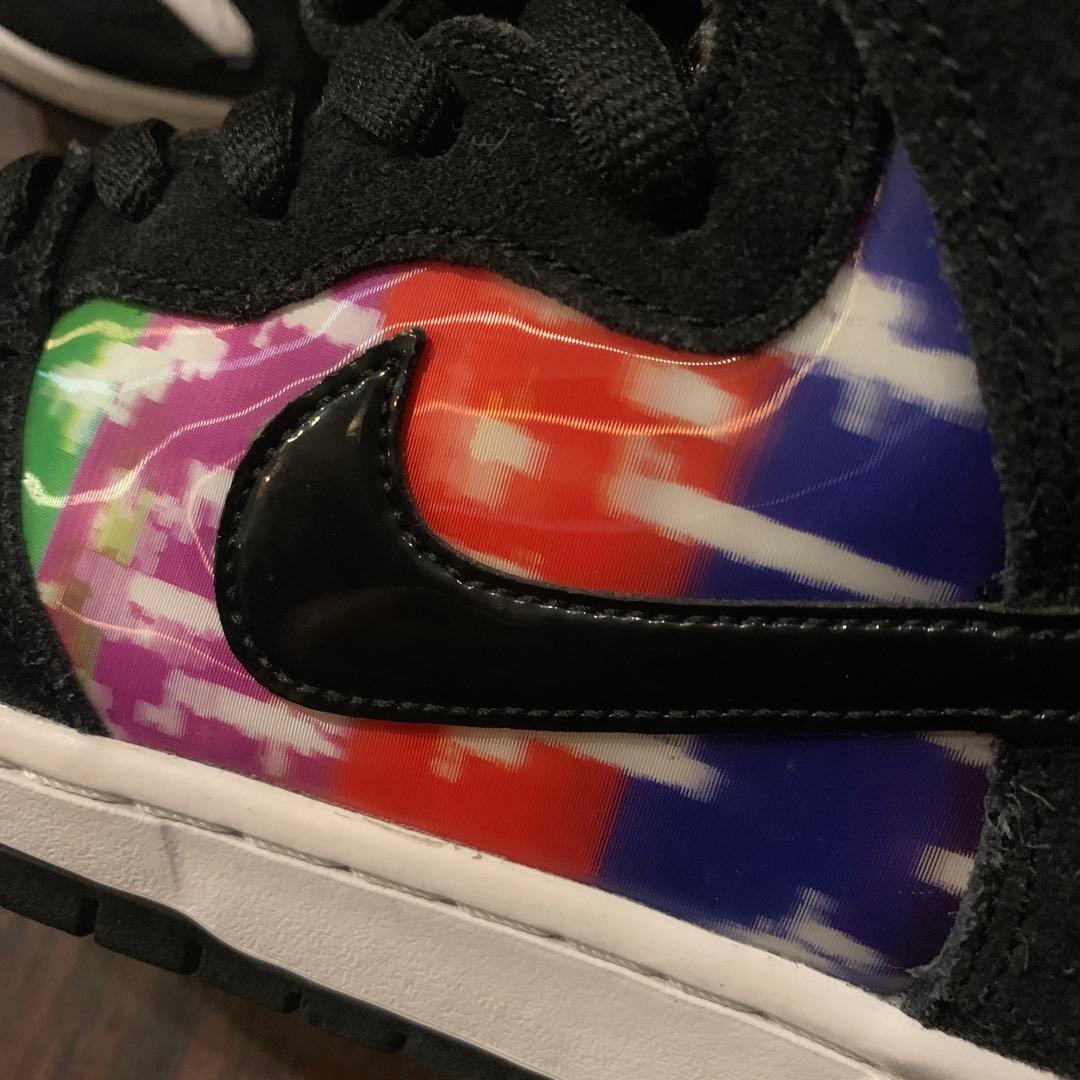 美品NIKE SB DUNK HIGH PROテレビテストパターン 27.5cm