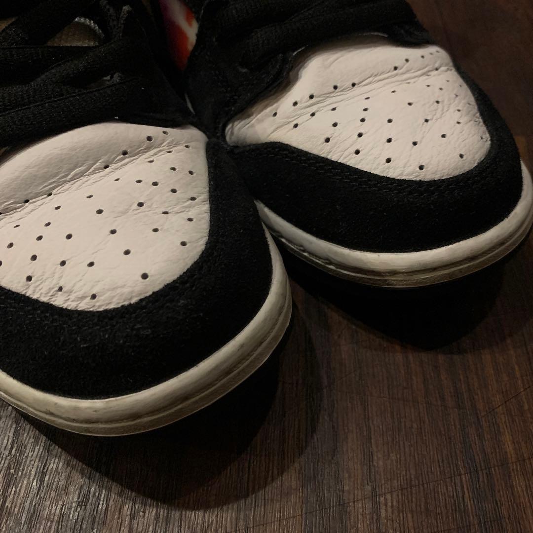 美品NIKE SB DUNK HIGH PROテレビテストパターン 27.5cm