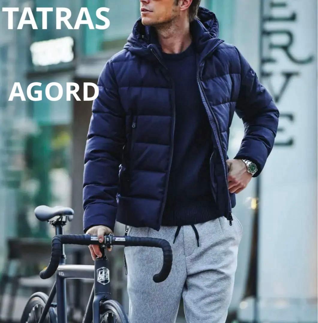 美品⭐️TATRAS AGORD ウールダウン ネイビー S 撥水加工 20AW - メルカリ