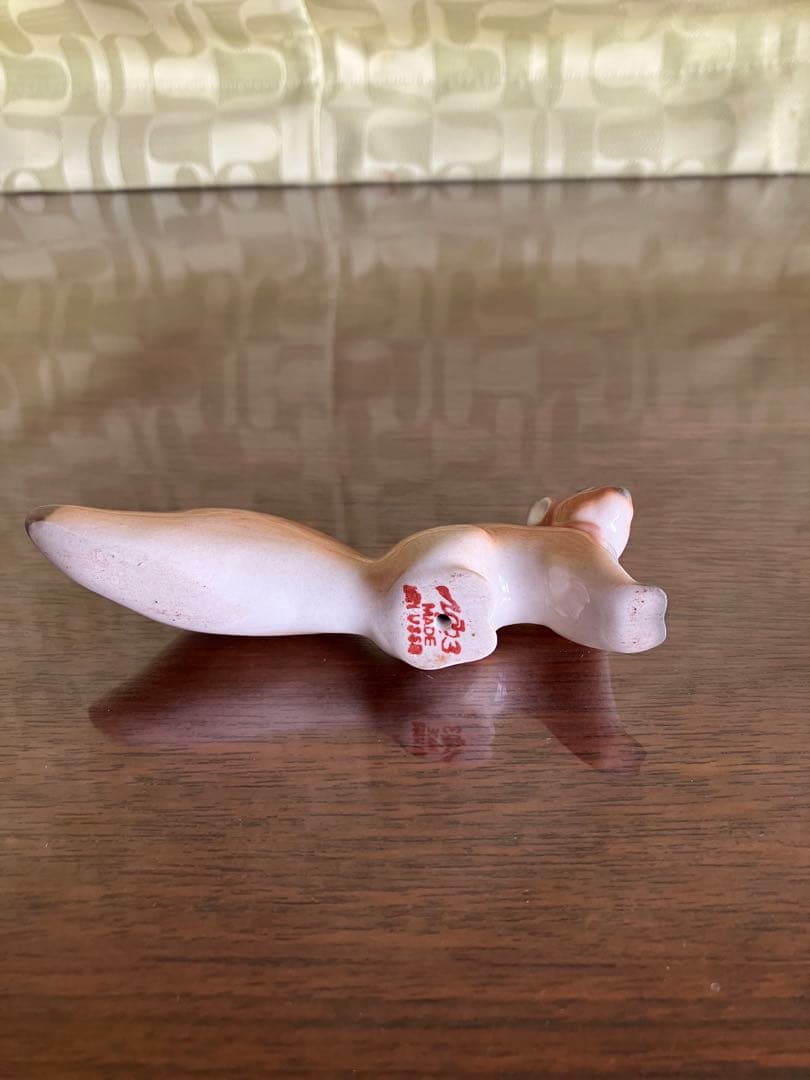 ロモノーソフ フィギュリン フィギュア リス Made in USSR