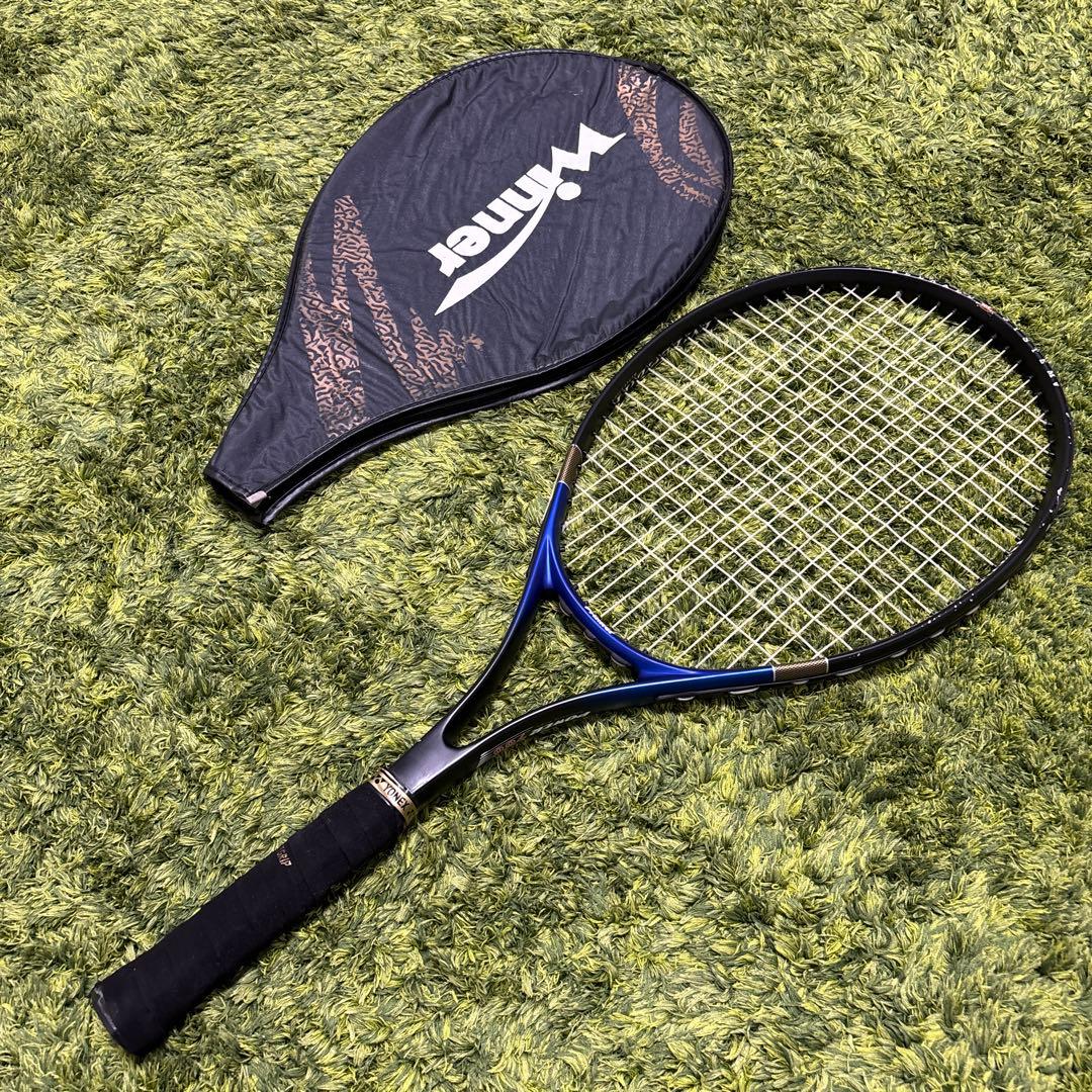ヨネックス Winner 軟式テニスラケット 黒YONEX 軟式テニスラケット 黒