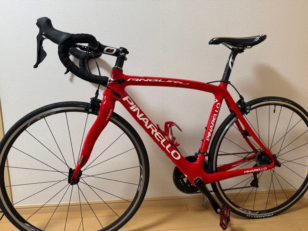 引き取り希望】PINARELLO ANGLIRUレッド 2019年モデル