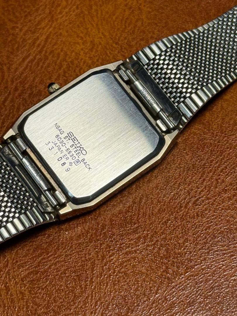 A111希少 稼動品 SEIKO DOLCE レクタンギュラー80年代 - メルカリ