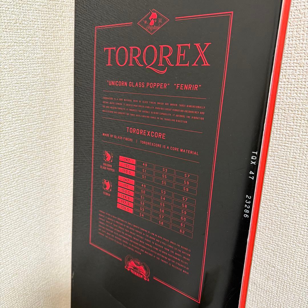 TORQREX フェンリル 147 22-23 スノーボード L108748163 最