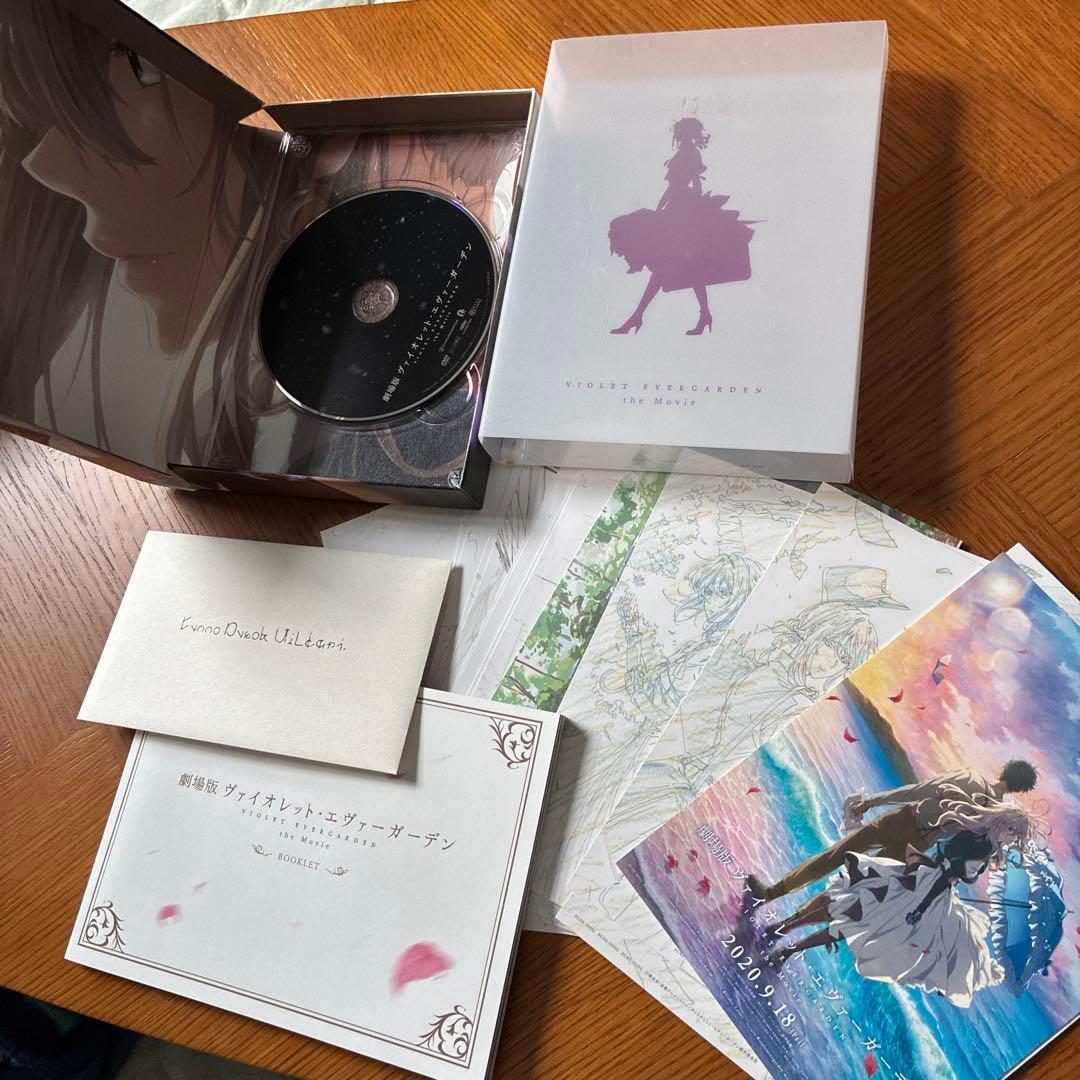 ヴァイオレット・エヴァーガーデンDVD 初回限定版全4巻＋劇場版DVDセット