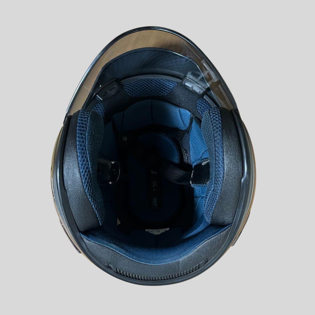 Arai ジェットヘルメット SZ-RAM3 UPTOWN ブルー 光沢 バイク - メルカリ