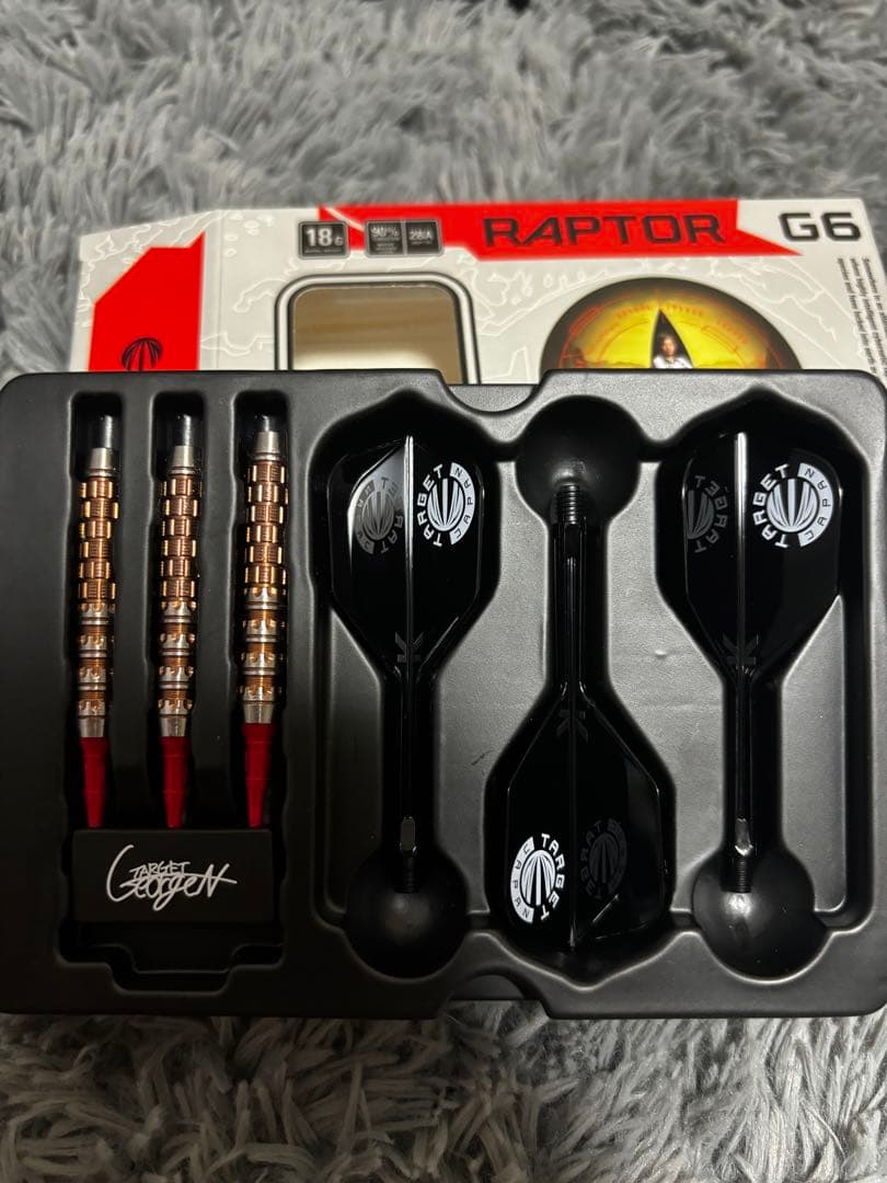 ターゲット ラプター G6 西谷譲二モデル 2BA ターゲット RAPTOR G6 ラプター6 2BA18.0g 西谷譲二選手 ダーツ バレル