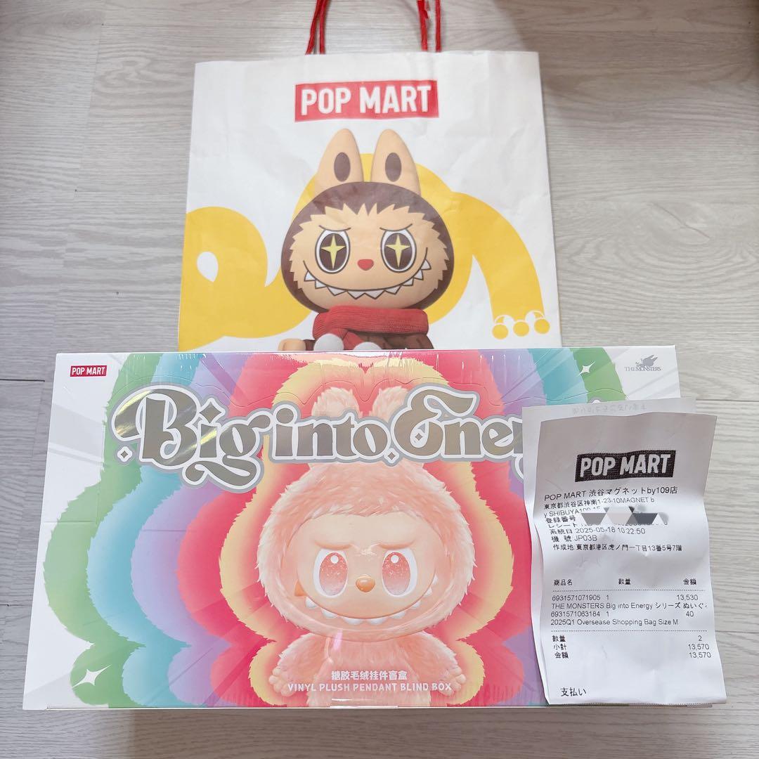 な*ぎ様 Labubu THE MONSTERS Big into Energy AUTHENTIC Labubu V3 The Monsters Big into Energy Series Vinyl