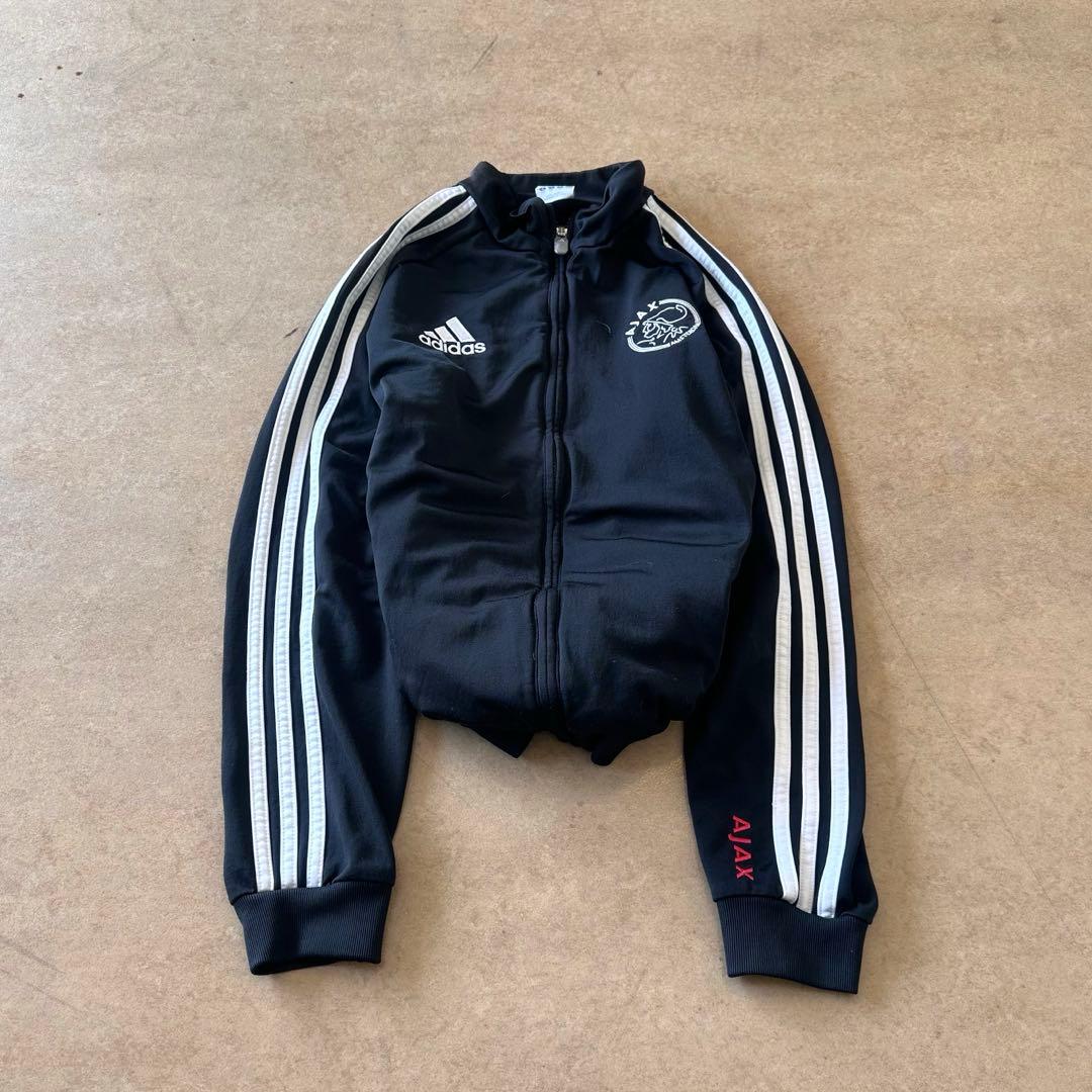 90s 日本未発売 オールドアディダス トラックジャケット テック y2k 黒