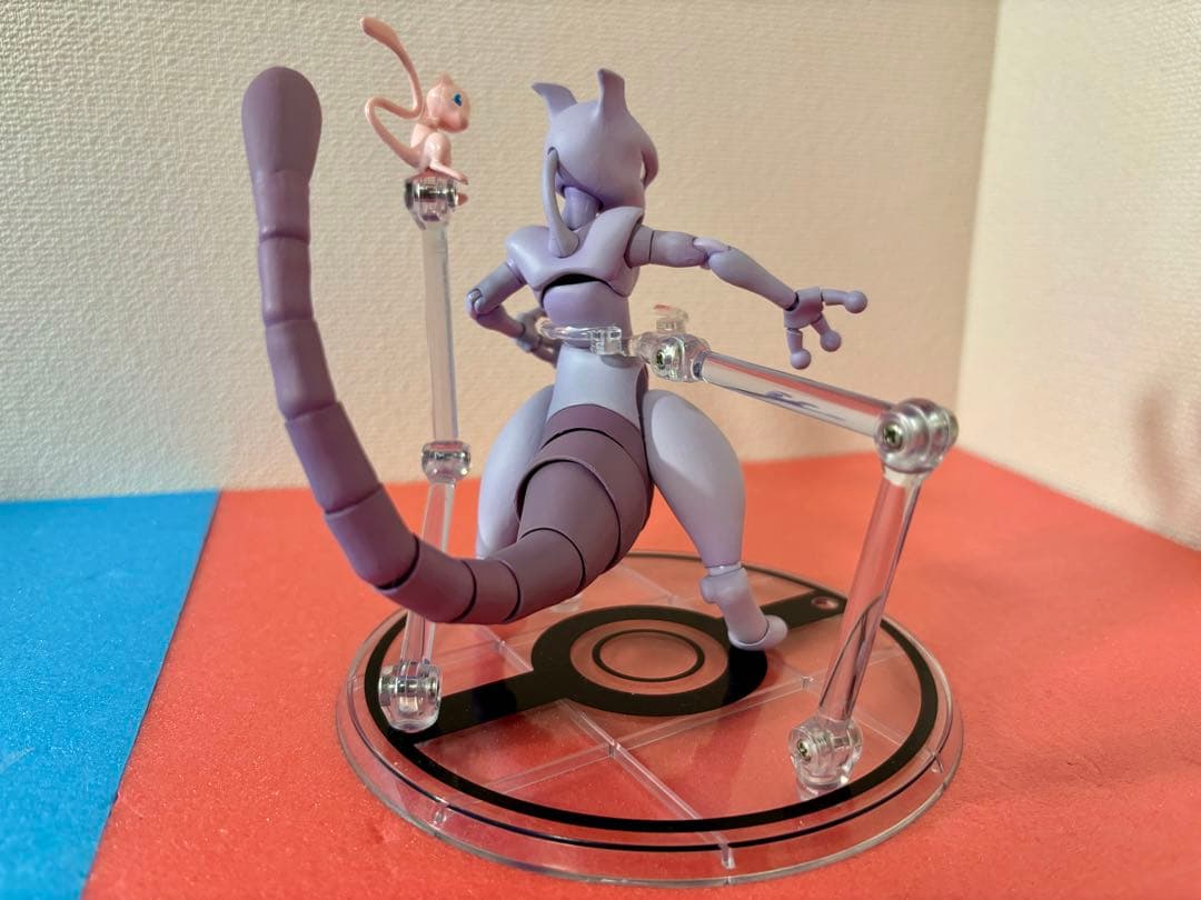 D-arts ミュウツー フィギュア ポケモン 初回特典 ミュウ - メルカリ