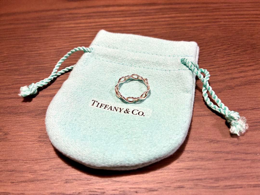 ティファニー インフィニティ バンドリング 内径約17mm - メルカリ