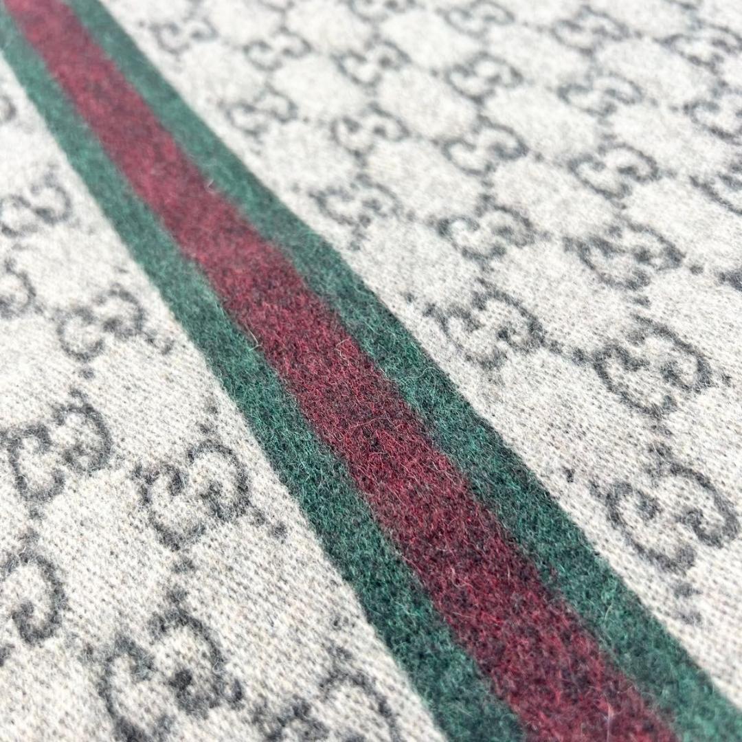 専用】GUCCI グッチ カシミヤ100% GG柄マフラー 極美品タグ付き - メルカリ