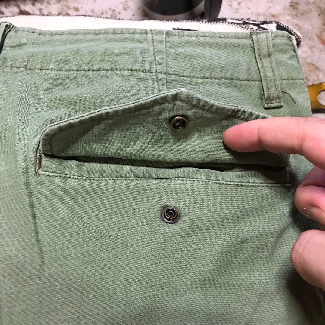 ［ほぼ未使用／完売モデル］《★ ロンハーマン ★》ストレッチスキニーワークパンツ