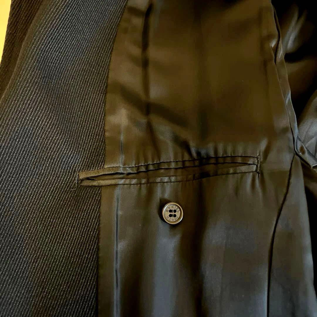 リキエルオム RYKIEL HOMME 黒 メンズコート