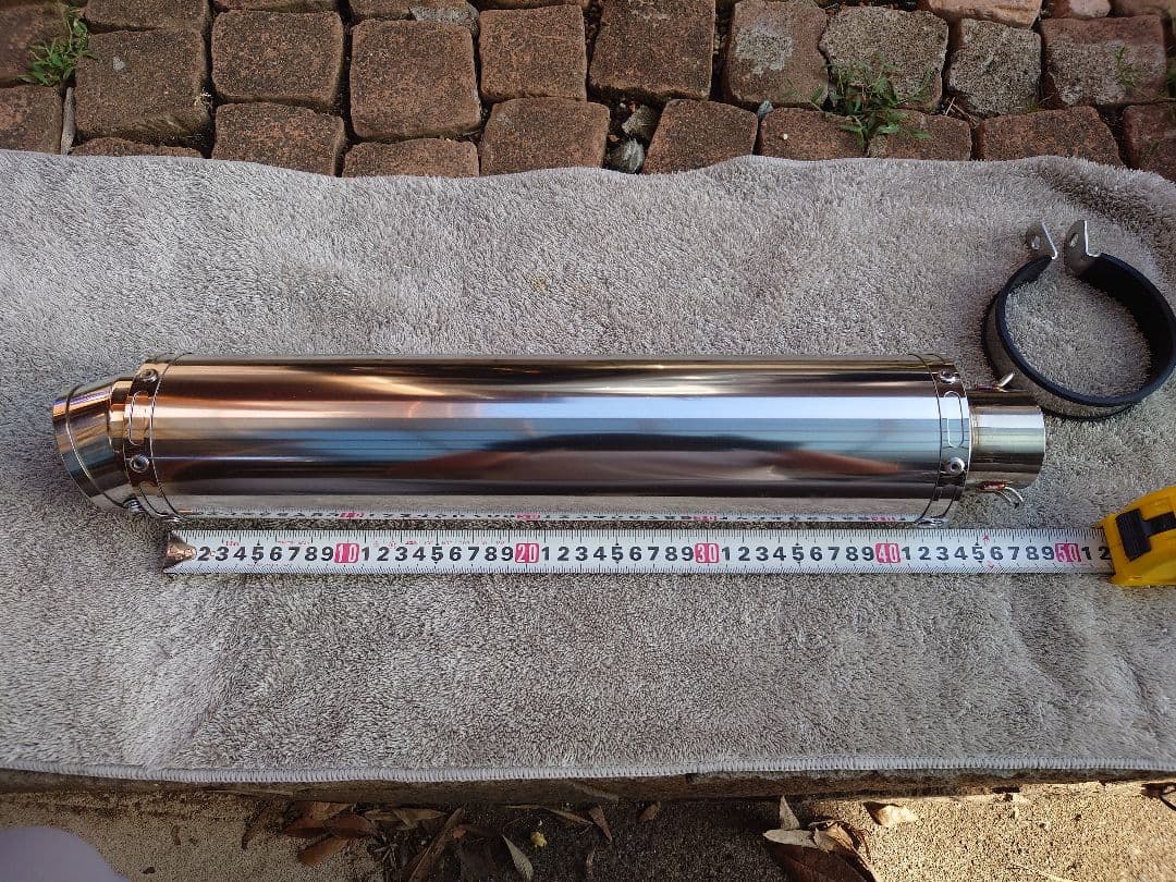 リヤライズサイレンサー Amazon | リアライズ(Realize) 汎用 SUSサイレンサー 60.5φ 2ピース