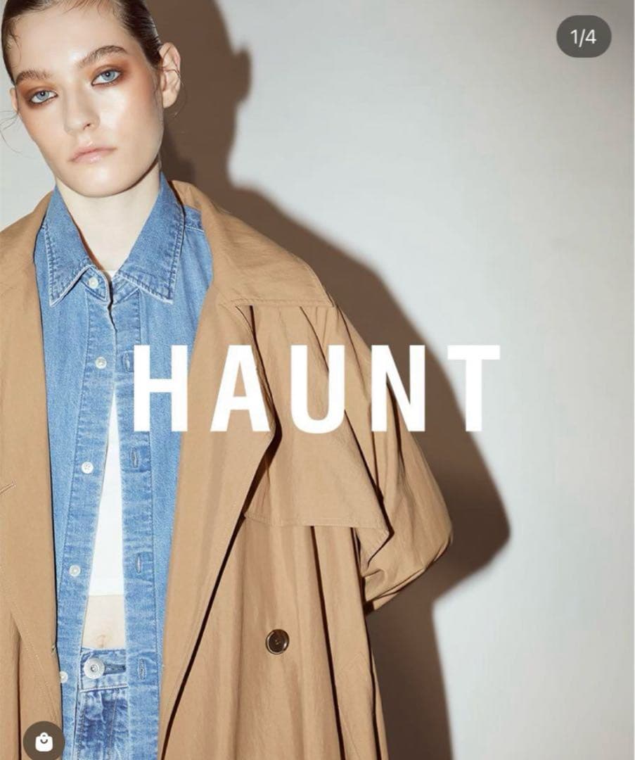 HAUNT ハウント トレンチコート 大草直子さん - メルカリ