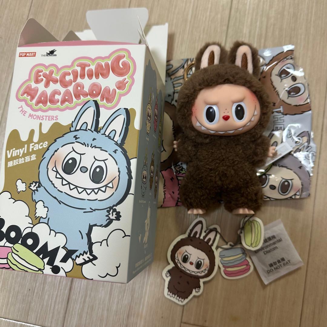 正規品 ラブブマカロン シークレット labubu chestnut cocoa - メルカリ