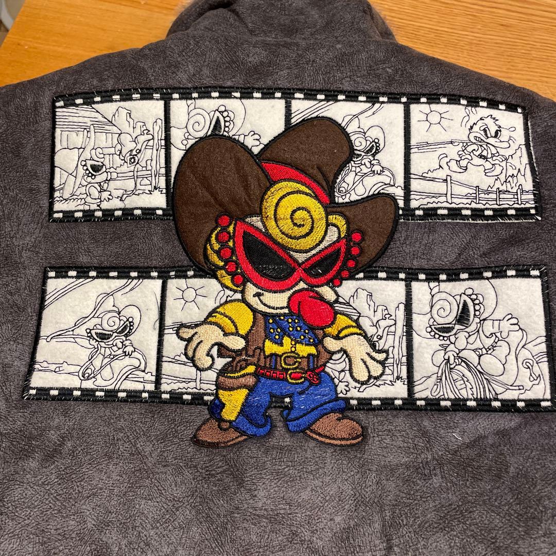 パ*ダ様 ヒステリックミニ/ヒスミニ フェイクムートンジャケット 刺繍