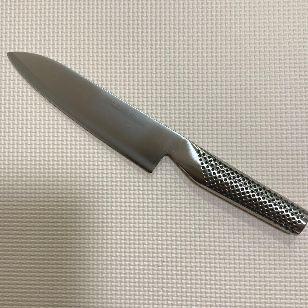 GLOBAL 三徳包丁 G-46 メーカー研ぎ直し済 吉田金属工業 - メルカリ