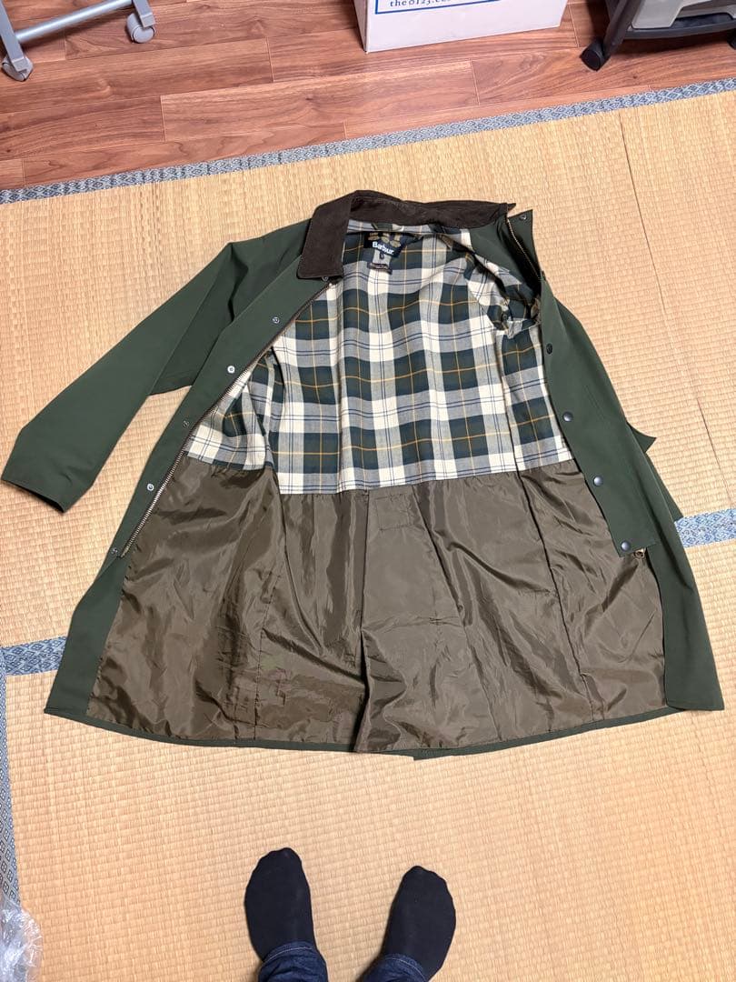 Barbour BURGHLEY バブアーバーレー ノンオイルの通販はau PAY