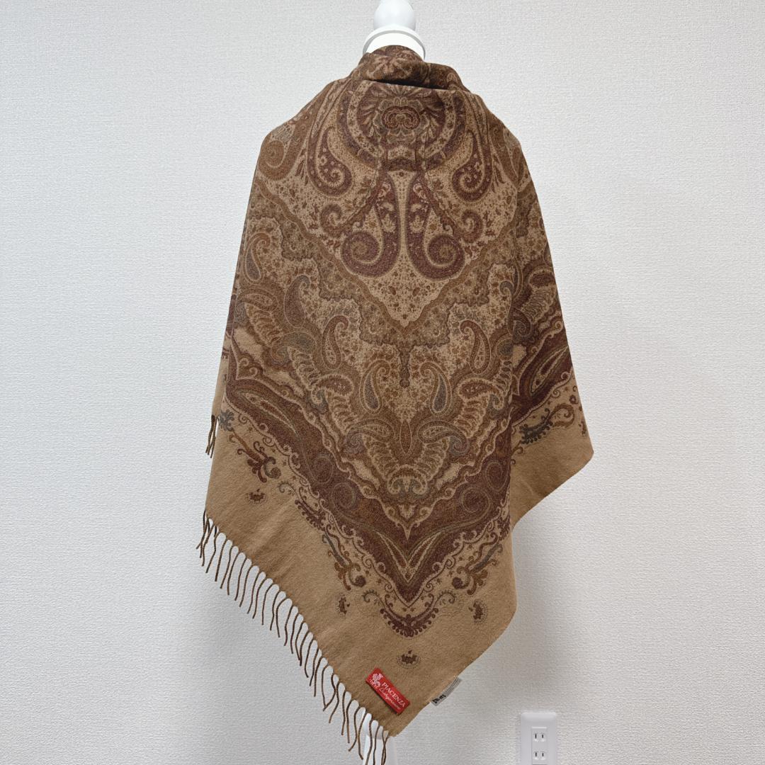 美品⭐️PIACENZA 大判ストール カシゴリッシモ カシゴラ ペイズリー
