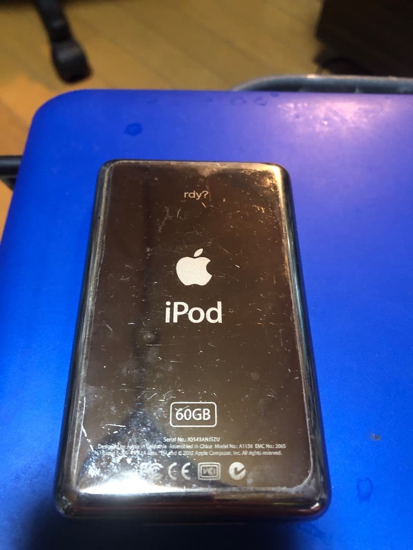 iPod Classic 第5世代 60GB 電池元気