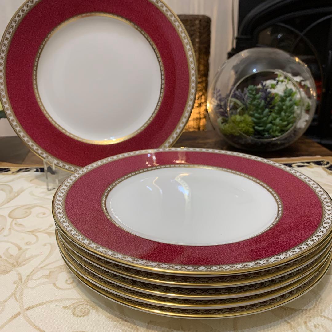 ウェッジウッド ユーランダー　パウダールビー　20.5cmデザートプレート WEDGWOOD（ウェッジウッド） ユーランダーパウダールビー ティーカップ