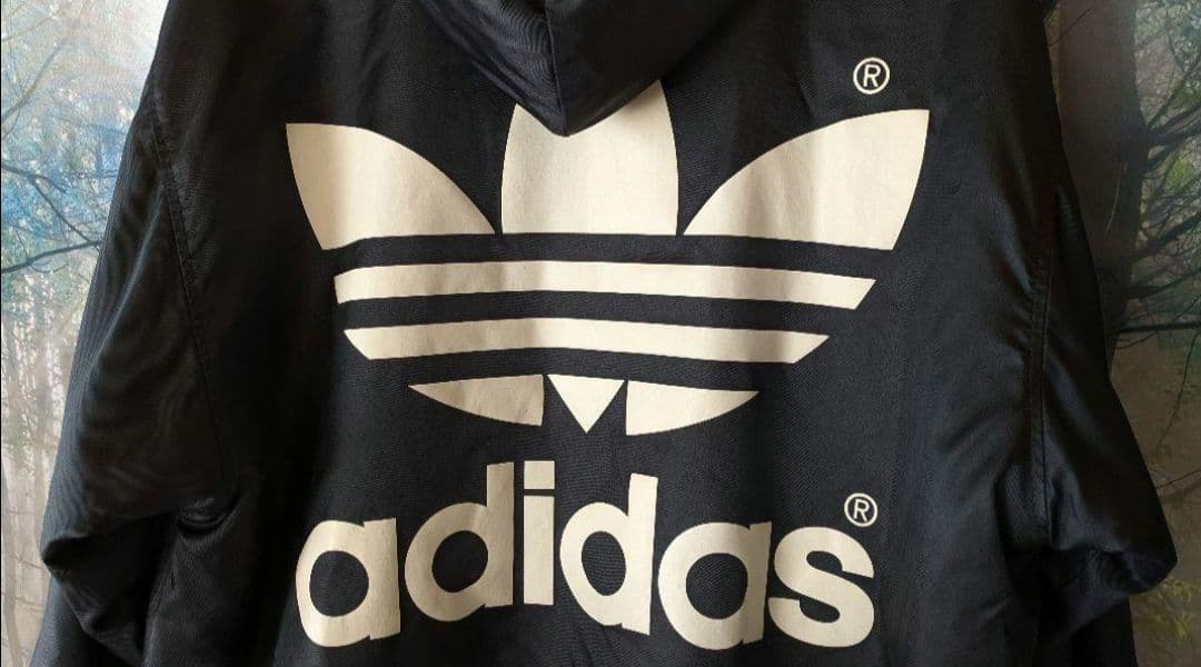 adidas 90s ヴィンテージ ビッグトレフォイル ベンチコート 裏ボアの