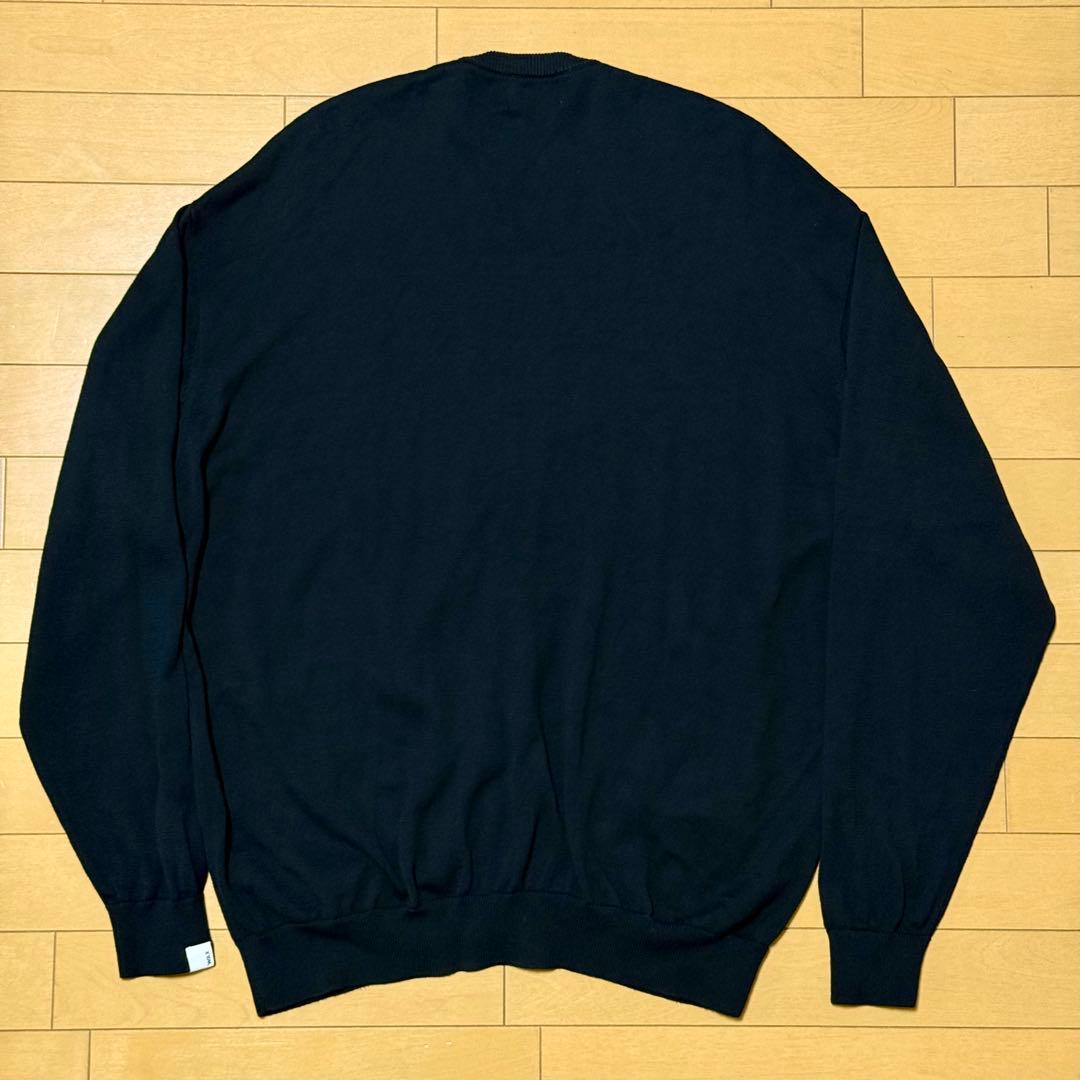 WAX THM ワックス ルーズフィットカーディガン 黒 M 新品•未使用