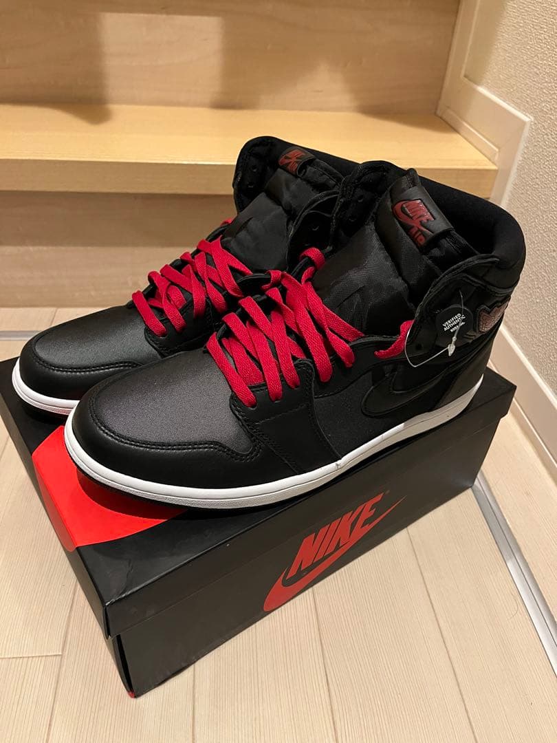 シューズ(男性用) NIKE Air JORDAN 1 High OG 555088 060 Air Jordan 1 Retro High OG 'Black Gym Red' 555088-060