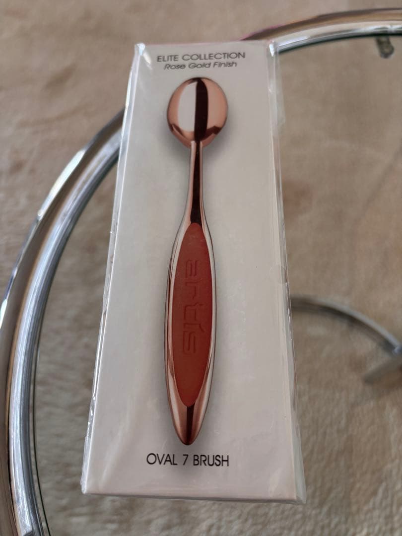 artis Oval 7 Brush ローズゴールド - メイク道具・化粧小物新品