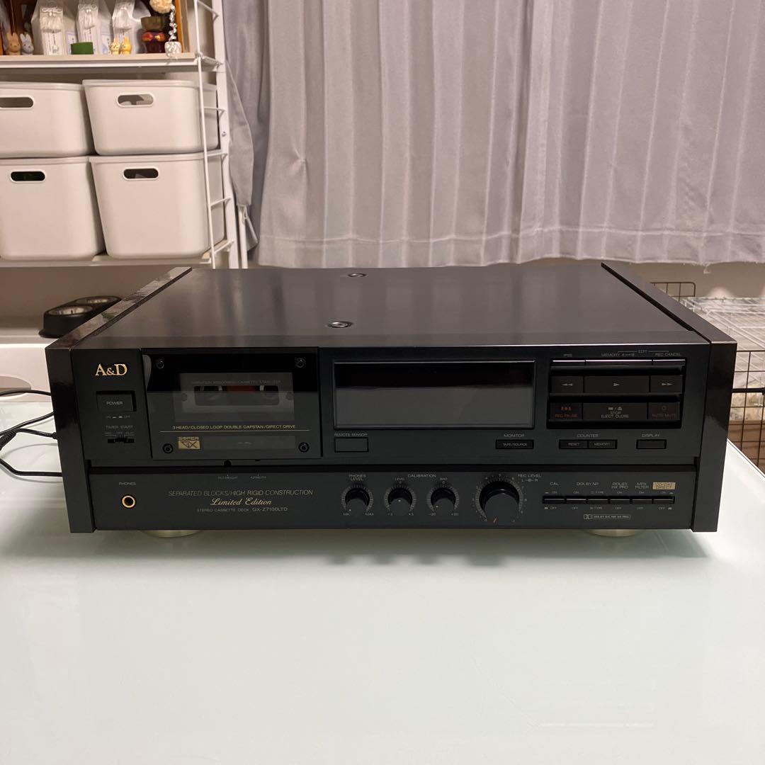 A&D GX-Z7100LTD カセットデッキ 限定版　激レア　ジャンク品 Yahoo!オークション - A&D GX-Z7100 カセットデッキ 難あり品