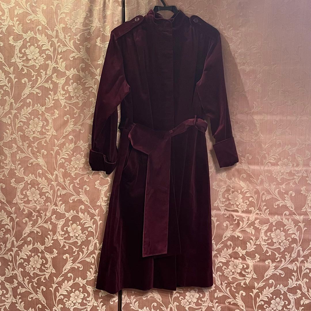 ビンテージ　christian dior PRET-A-PORTERロングコート Very Rare Vintage 80s Christian Dior PRÊT-A-PORTER Trench Coat
