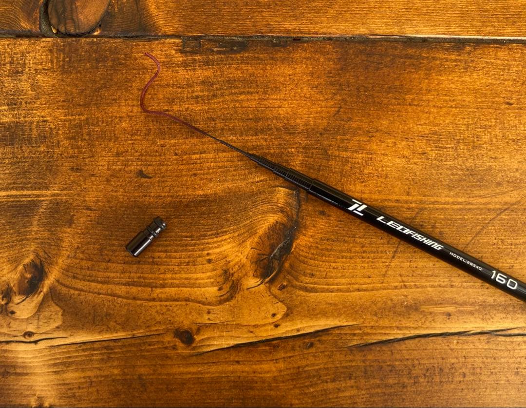 釣り竿セット 小物釣り竿 タナゴ竿 仕掛けセット 160cm ウッドグリップ