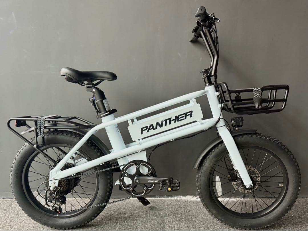 美品】PANTHER 電動アシストファットバイク 大容量バッテリー搭載モデル