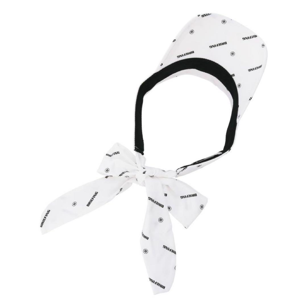 新品 BRIEFING WS MONOGRAM RIBBON VISOR
