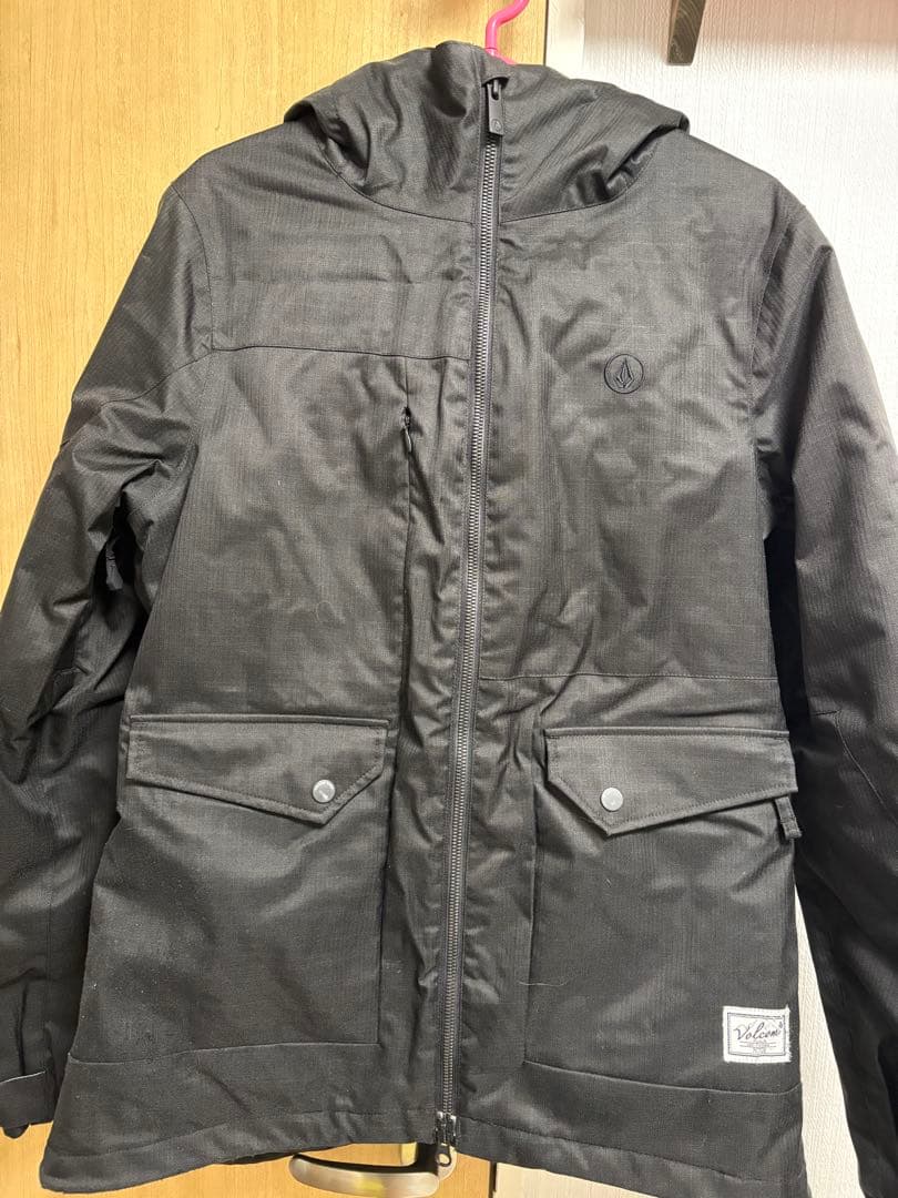 Volcom スノーボードジャケット Mサイズ ブラック VOLCOM（ボルコム） スノーボードウェア メンズ ジャケット スノー