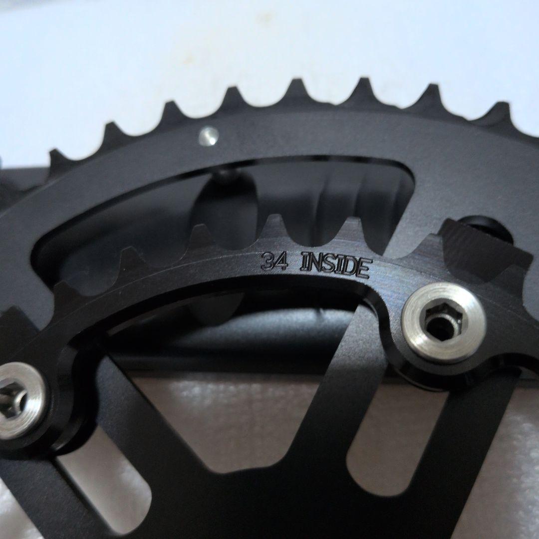 White Industries クランク ポリッシュ170ミリ50t-34t - メルカリ