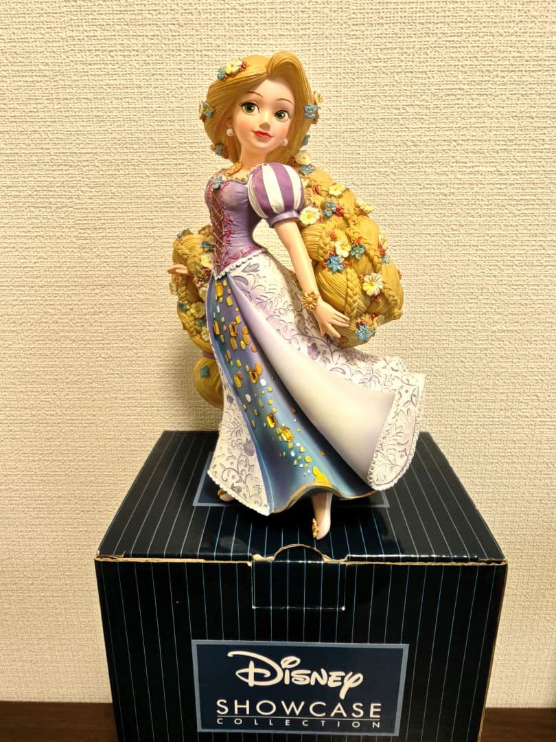 エネスコ　ラプンツェル　フィギュア　置物 enesco エネスコ ディズニー プリンセス フィギュア ラプンツェル 塔の
