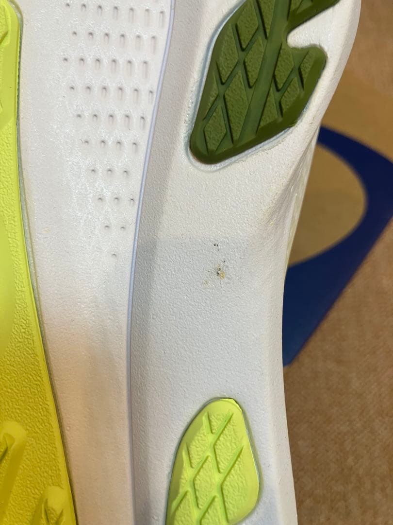 新品 アシックス ゲルカヤノ 30 ブラック/イエロー 26.0cm