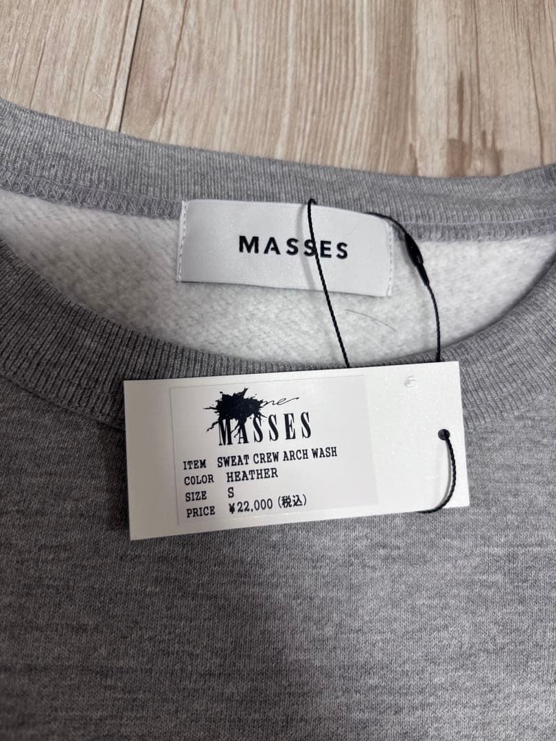 みに☆様専用】MASSES SWEAT CREW ARCH WASH