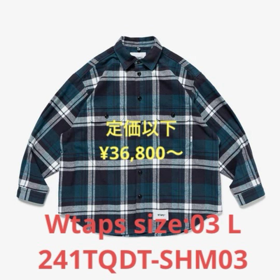 H*v様 WTAPS WCPO 01 / LS / COTTON FLANNEL WTAPS WCPO 01 LS COTTON FLANNEL. TEXTILE - メルカリ